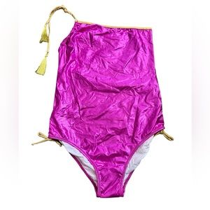 STELLA COVE***Shiny One-Shoulder One-Piece Swimsuit**Size 14 $88